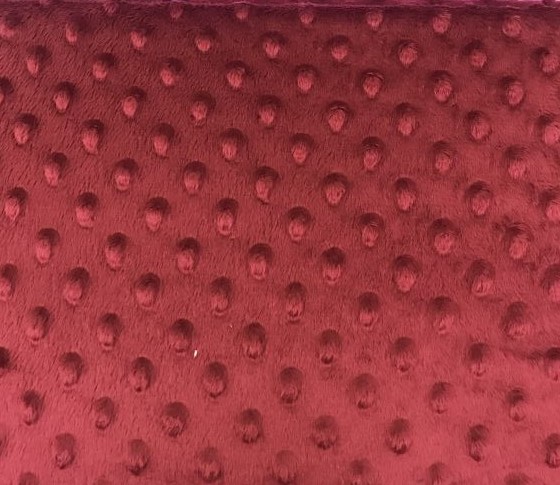 Minky bordo