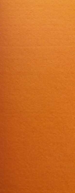 Filc 2 mm oranžový 8